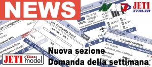 Nuova sezione: Domanda della settimana